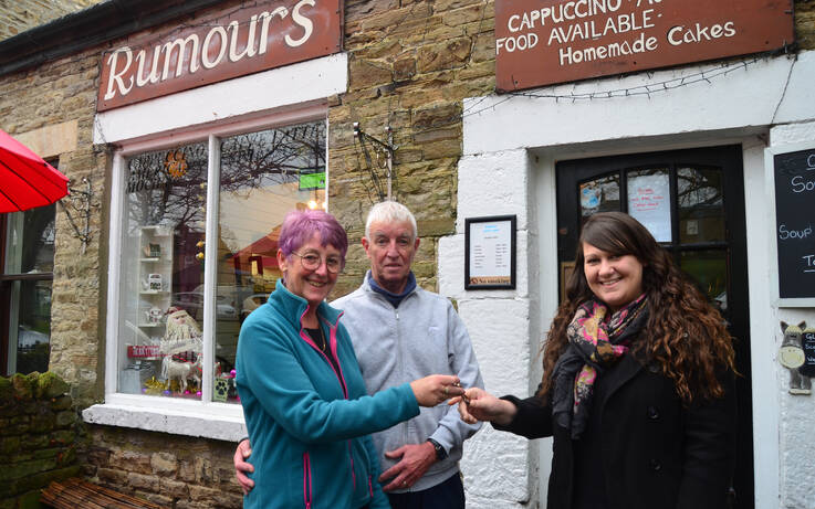 No longer rumours – Kaylee takes over Middleton-in-Teesdale cafe
