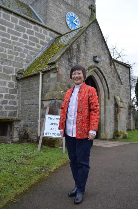 VILLAGE PARTY: Revd Eileen Harrop, of St Mary’s Church in Gainford, is looking forward to celebrating Chinese New Year