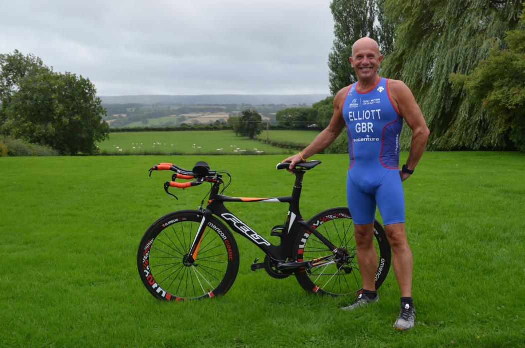 UK HONOUR: Triathlete Mark Elliott from Barnard Castle will be representing Great Britain in the world final on September 16