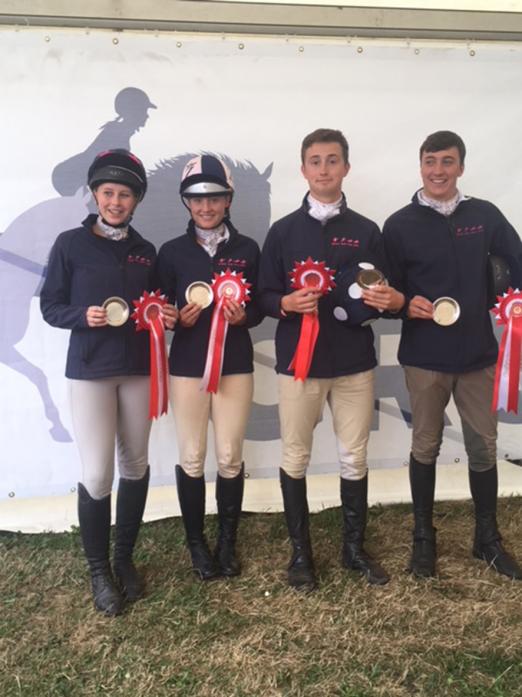 NATIONAL EVENT: The mixed intermediate team, Isabella Andrew, Rosa Johnson, Will Todd and Josh Raw, finished runners up in their competition