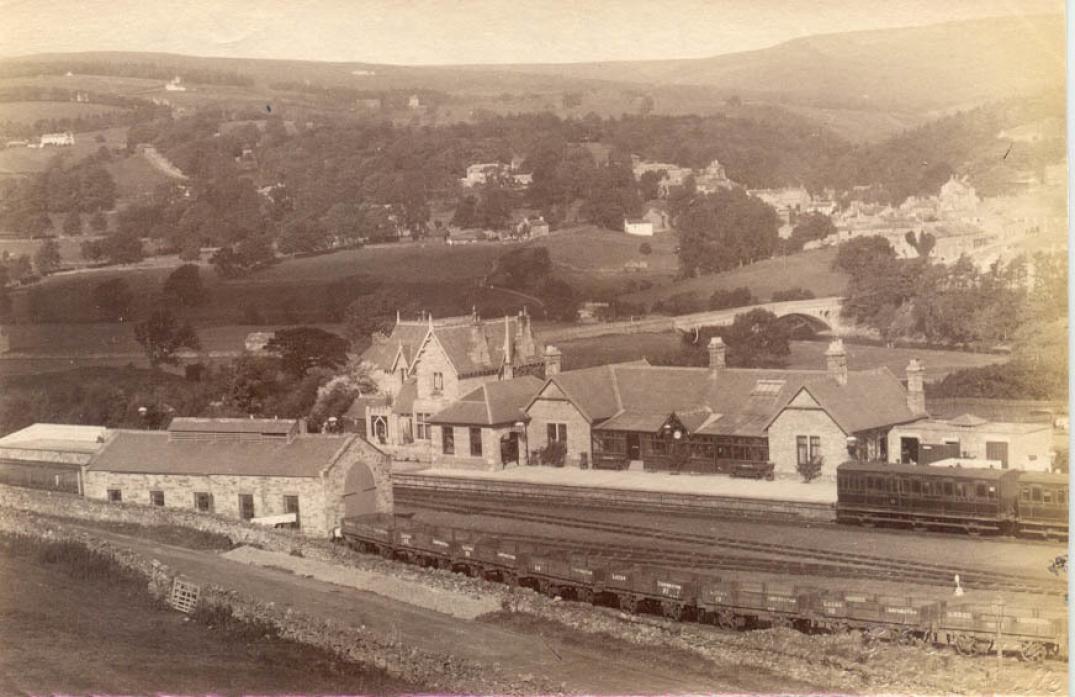 STEAM POWER: An exhibition will chart the railways in Teesdale. Here is Middleton’s station