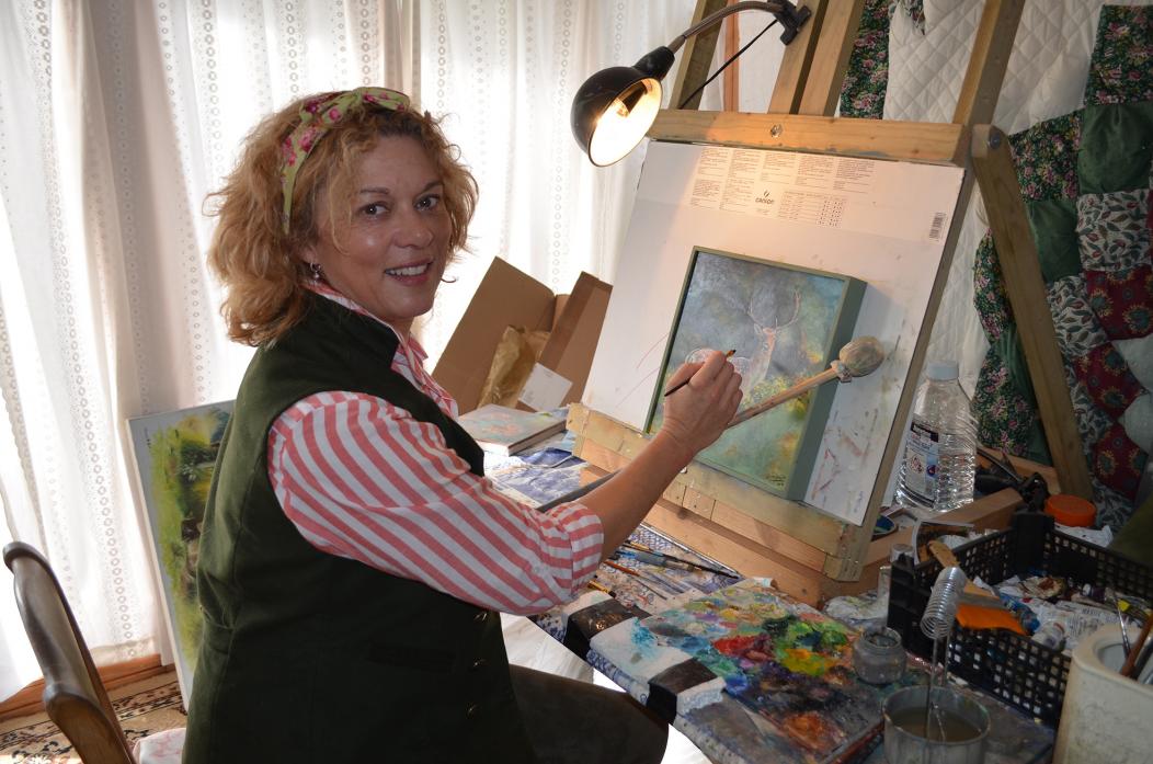 OPENING UP: British Kennel Club illustrator and fine artist Jo van Kampen inviting people to her studio as part of Teesdale ArtNet’s open studios event later this month