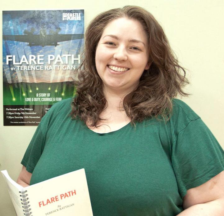 IN CHARGE: First time director Laura Shaw, who takes the helm of the Castle Players’ production of Flare Path