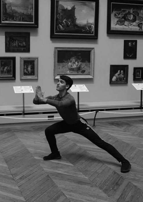 ON THE MOVE: Contemporary dancer Eliot Smith has come up with a new piece called In Plain Movement   for the #Untitled10 exhibition