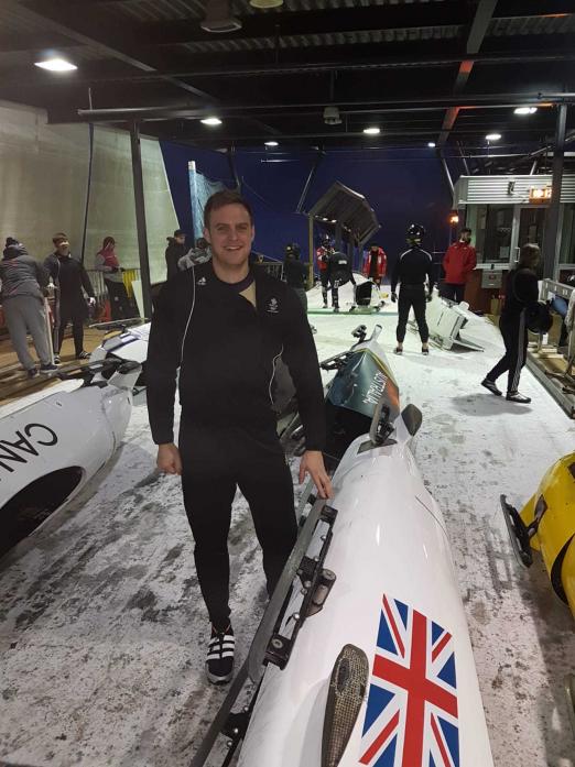 NEW CHALLENGE: Alan Toward has been selected as part of the 17-ma GB squad for this winter’s bobsleigh season, which culminated with the world championships in Whistler, Canada early next year