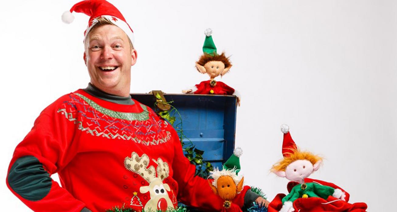 IT’S CHRISTMAS TIME: Puppeteer Craig Johnson, who is bring his festive show to The Witham