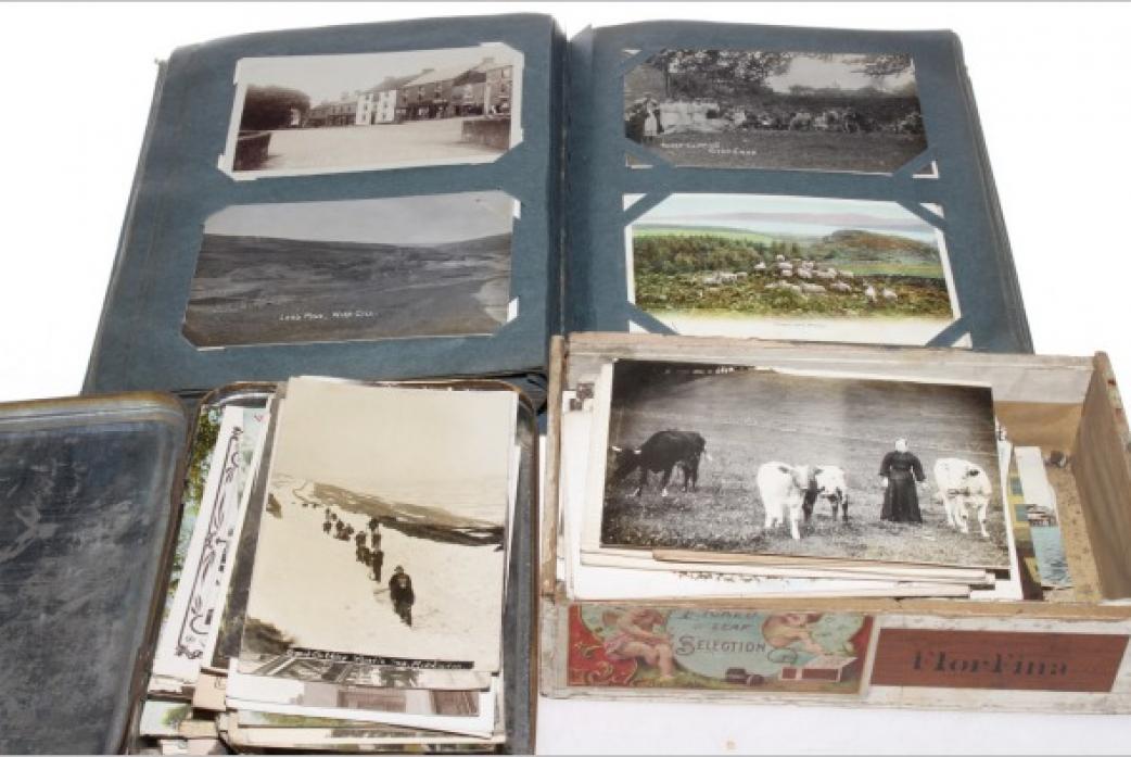 RARE IMAGES: Some of the historic postcards that went on sale