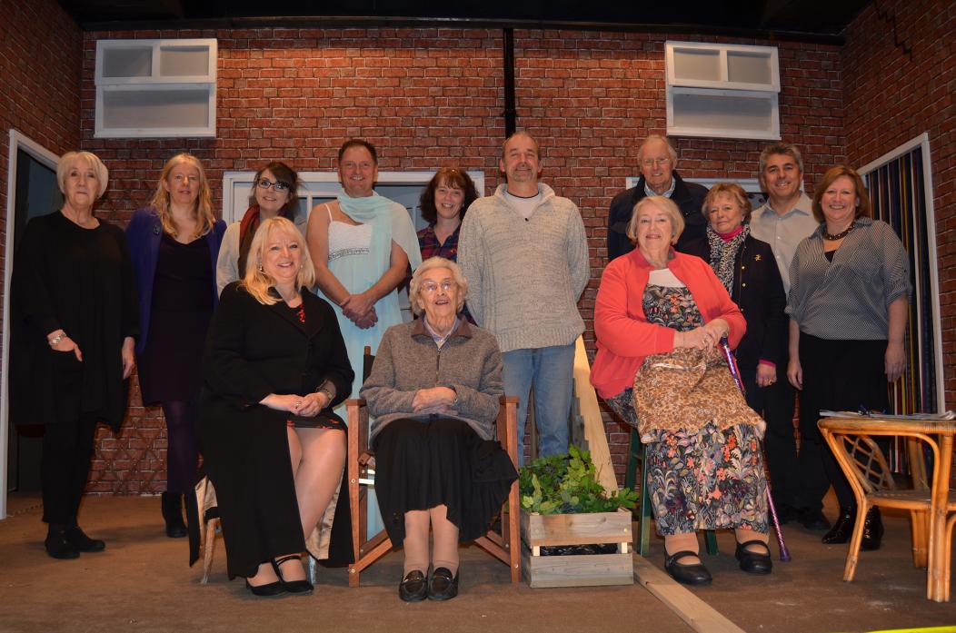 MANY HAPPY RETURNS: Gainford Drama Group celebrates its 70th anniversary this year and founding member Edith Burdon, centre, says she is immensely proud