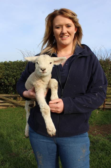 SPEAKING OUT: Olivia Richardson combines teaching at Teesdale School with working on the family farm in Hutton Magna