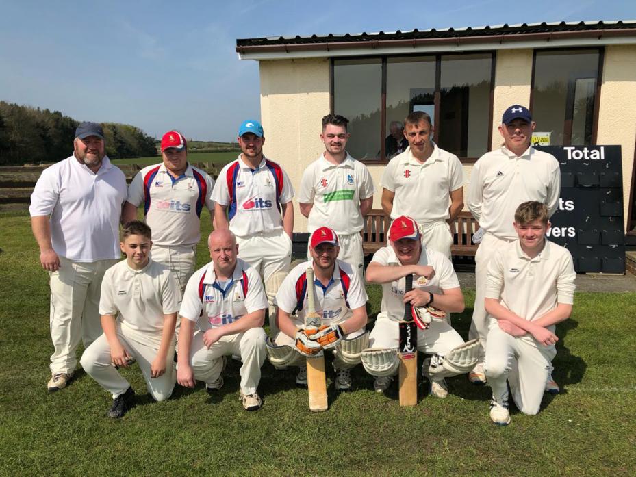 GOOD START: The Lands CC team has made a good start to life in the C division since rejoining the Darlington and District League this season