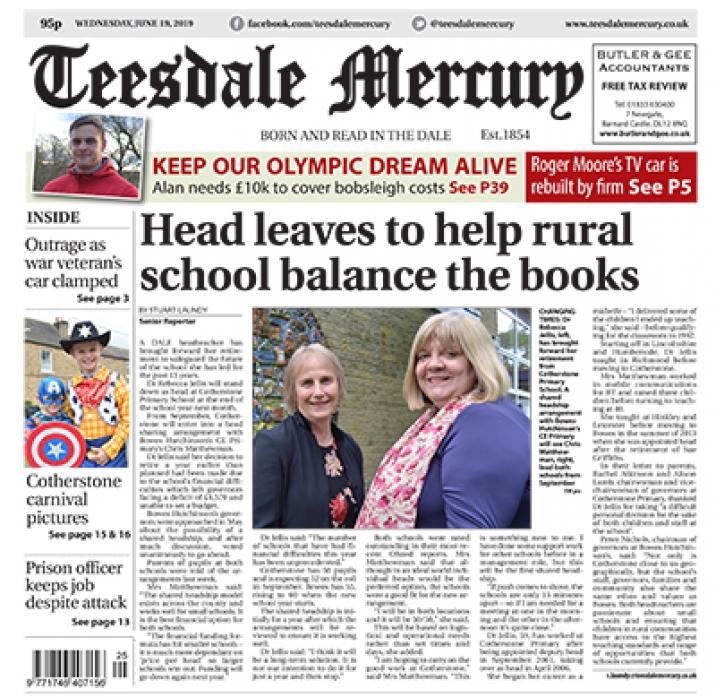 This week's Teesdale Mercury