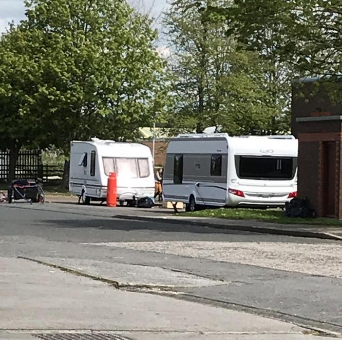 INCIDENTS: There was an illegal camp at Harmire Enterprise Park again this year