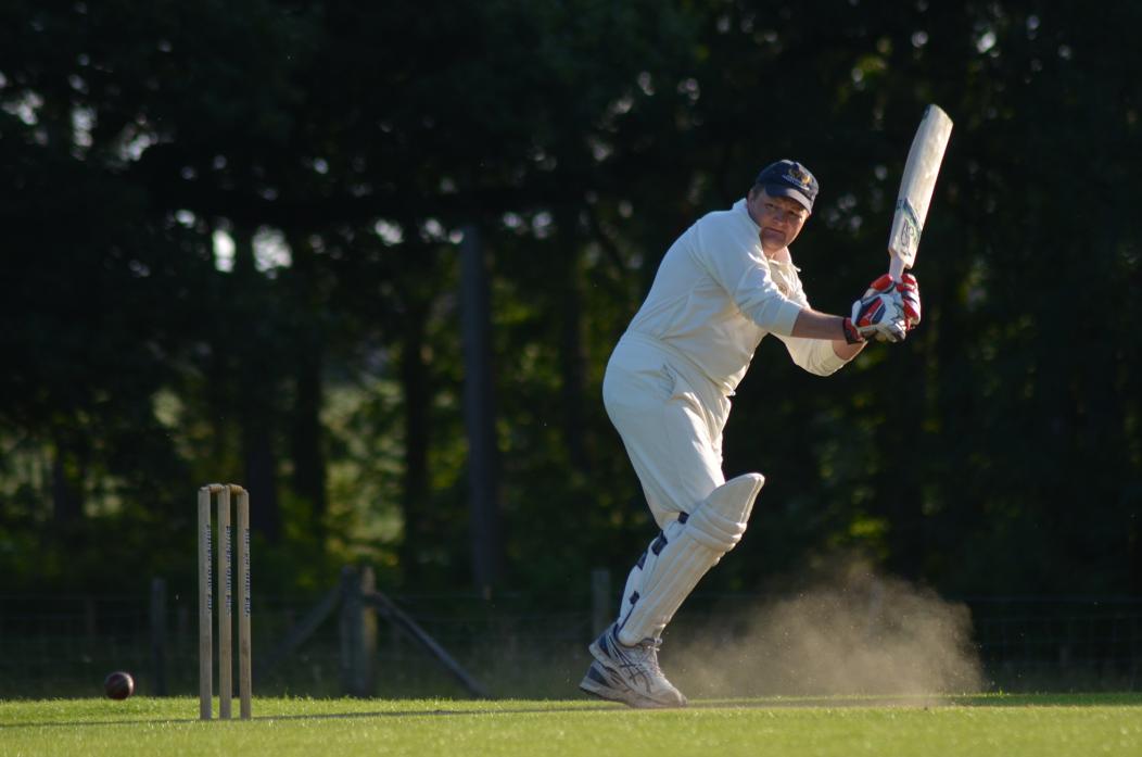 IN THE RUNS: Cliffe CC’s Richard Mallender, pictured in the game against Middleton-in-Teesdale, continued his recent good form with 42 against Barton on Saturday. Unfortunately, his efforts were not quite enough to help Cliffe overhaul Barton’s 235-5
