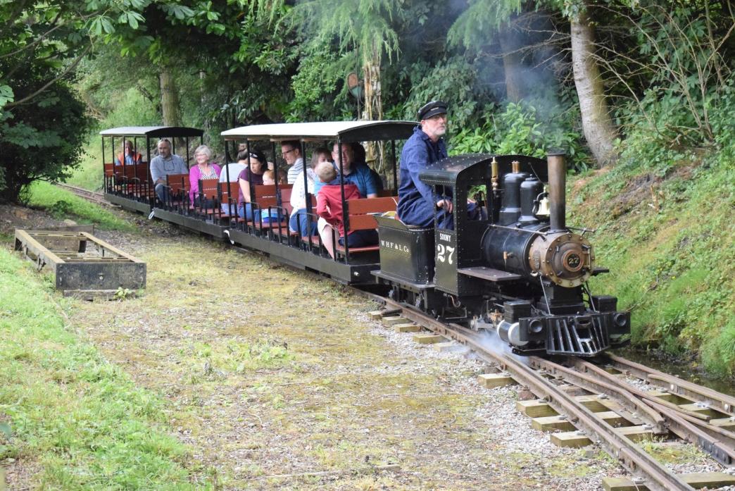 FULL STEAM AHEAD: Soony, from the Perrygrove Railway, will be making a guest appearance at the next open day at Thorpe Light Railway