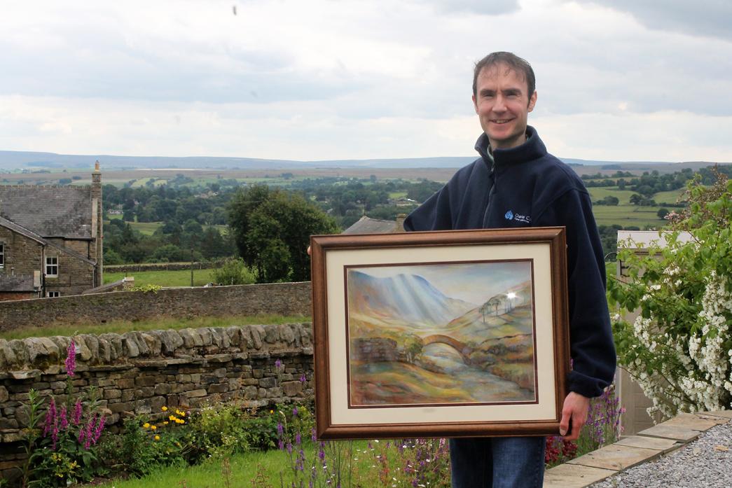CARING AND CREATIVITY: Michael Horner plans to launch a competition during his forthcoming exhibition at the Old Well, Barnard Castle