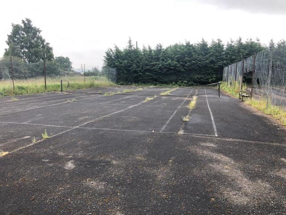 VILLAGE BID: Volunteers are looking to raise funds to refurbish Hamsterley tennis courts