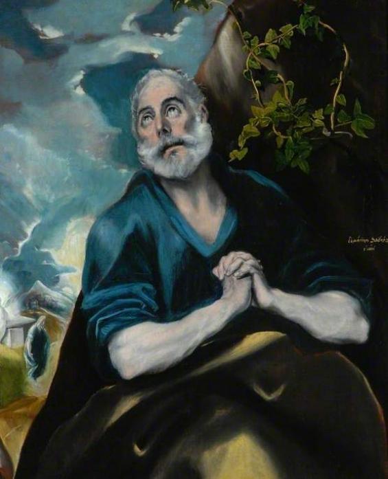 US JOURNEY: The Tears of St Peter is among the paintings