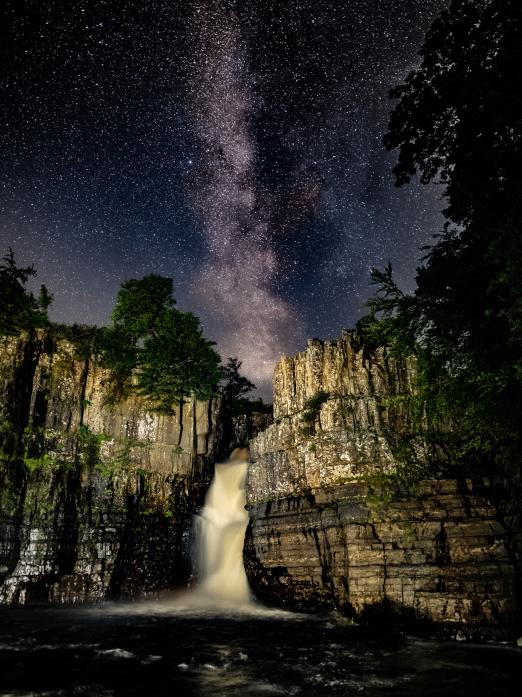 ON DISPLAY: Paul Collingwood’s picture of High Force