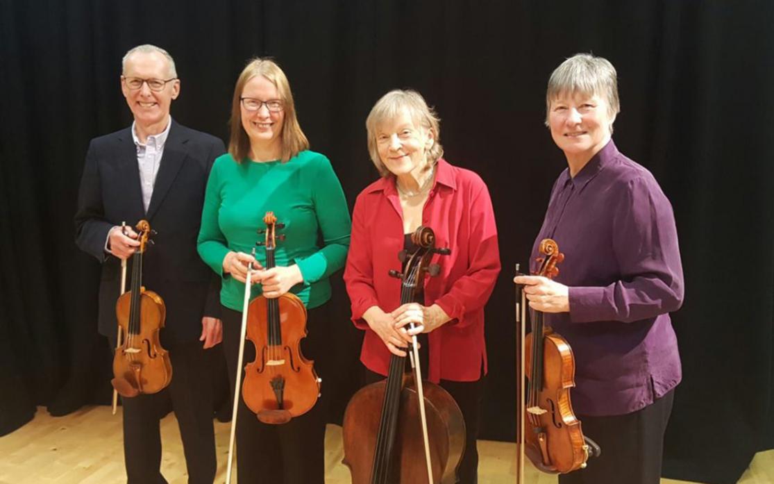WELCOME RETURN: The Aquarius Quartet return to The Witham after impressing with a show earlier in the year