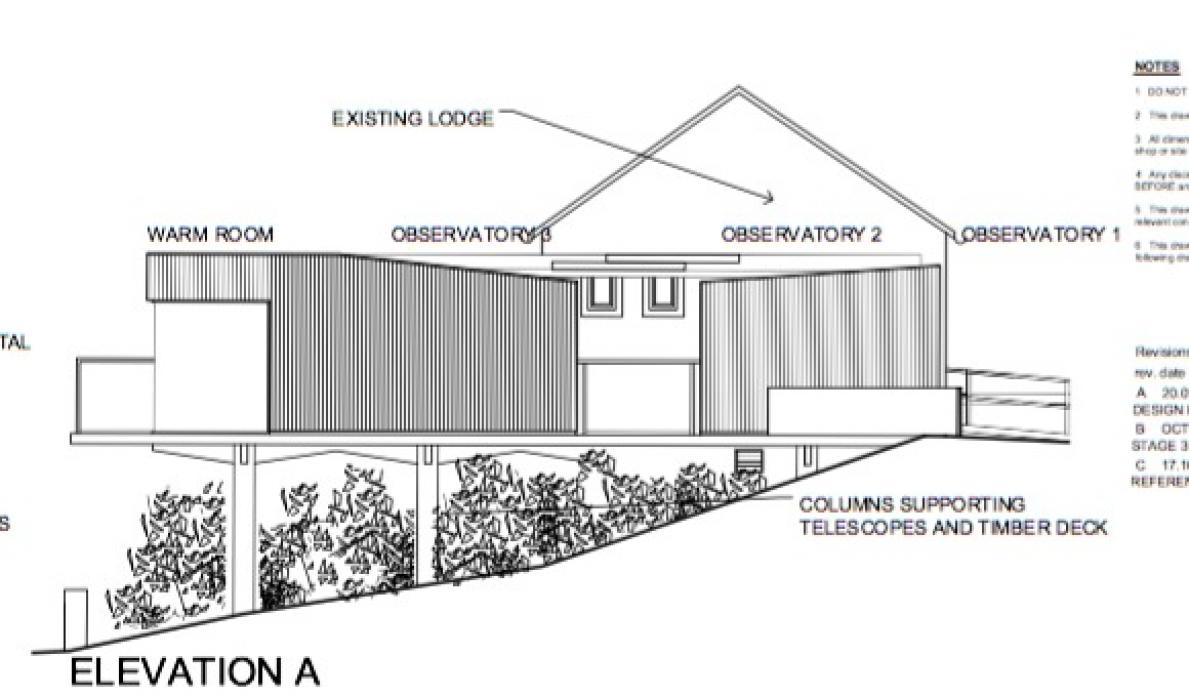 GRAND DESIGNS: Plans for the dark sky observatory at Grassholme