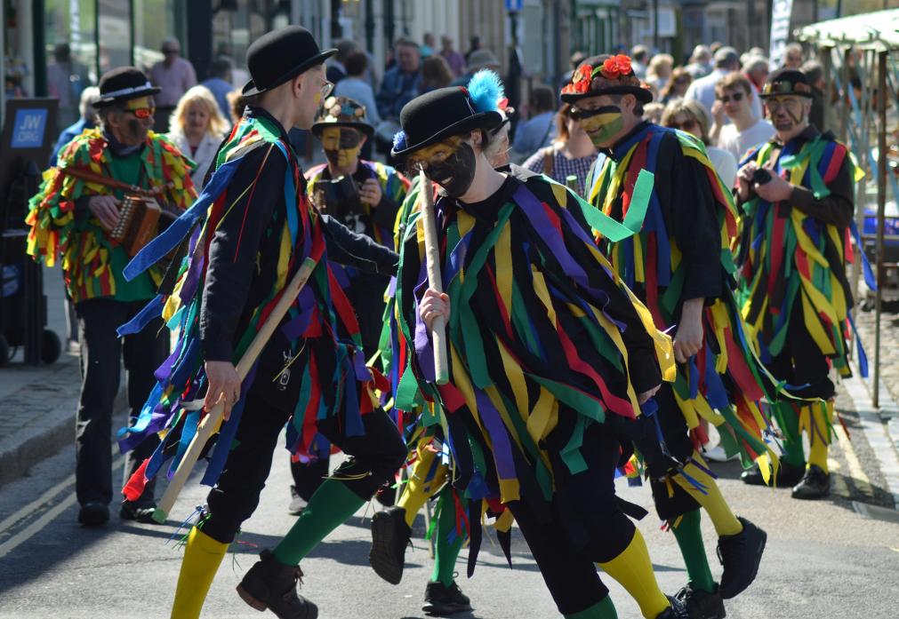 EVEN PLANNED: Blacksheep Morris Dancers, which are based in Teesdale, will hold a day of dance in Barnard Castle to mark their anniversary