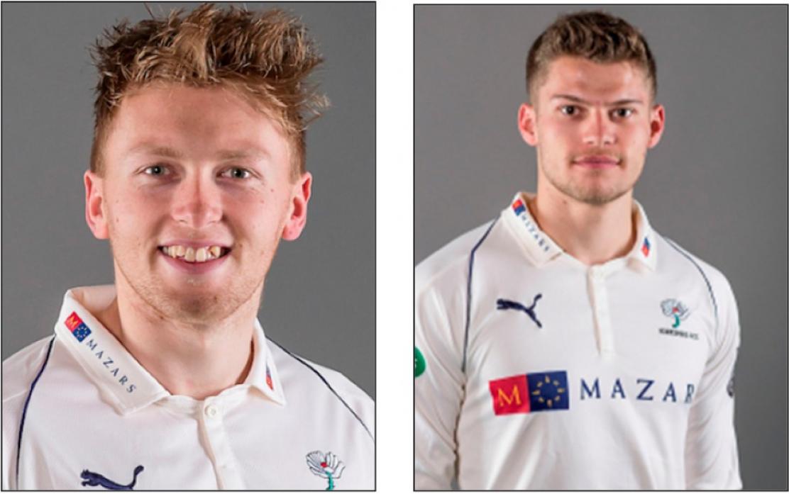 NEW RECRUITS: Barnard Castle CC have signed Yorkshire pair Ed Barnes and Karl Carver for the 2020 campaign
