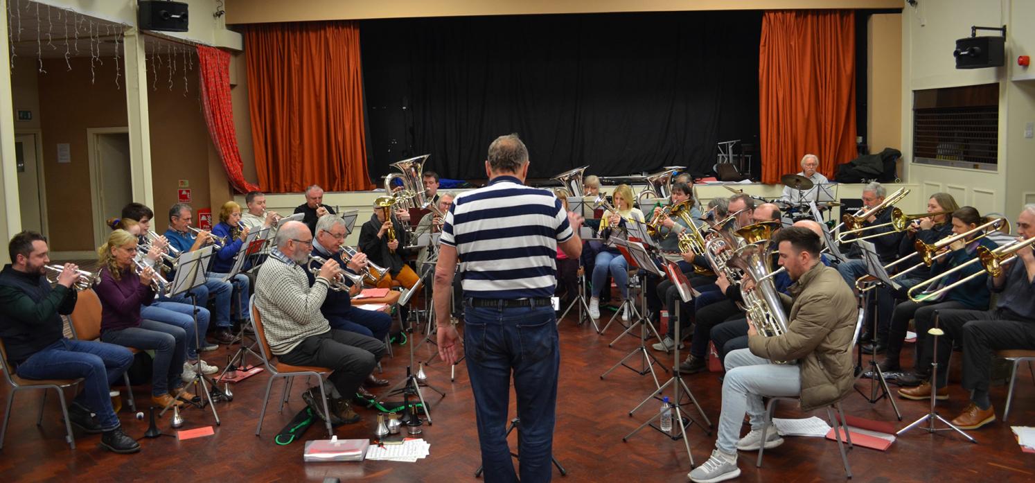 TUNEFUL: Barnard Castle Band preparing for a busy season of engagements starting with a fundraising gig at The Witham