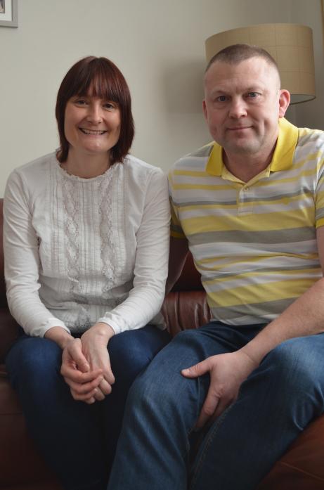 GREAT MATCH: Louise and David Finlay hope to encourage others in the dale to consider adoption TM pic