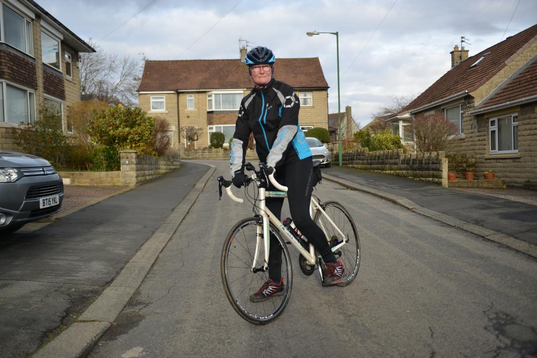 ON HER BIKE: Rachel Moore is planning to cycle 275km along the Portuguese coast for charity  										             TM pic