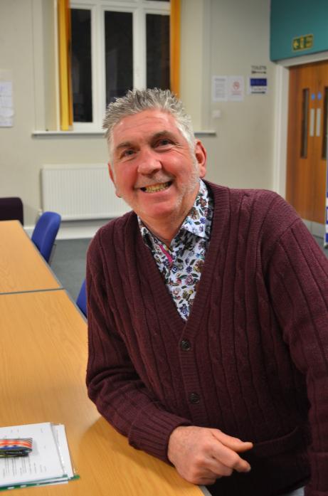 HERE TO HELP: Dave Hynes takes on new role as parish councillor