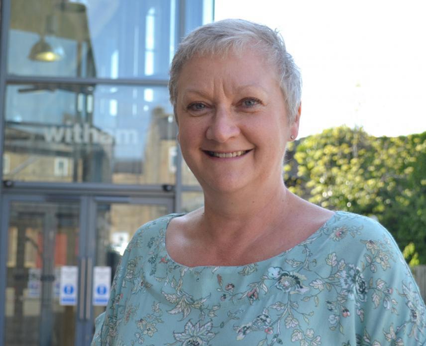 SADNESS: Susan Coffer, centre manager at The Witham, Barnard Castle