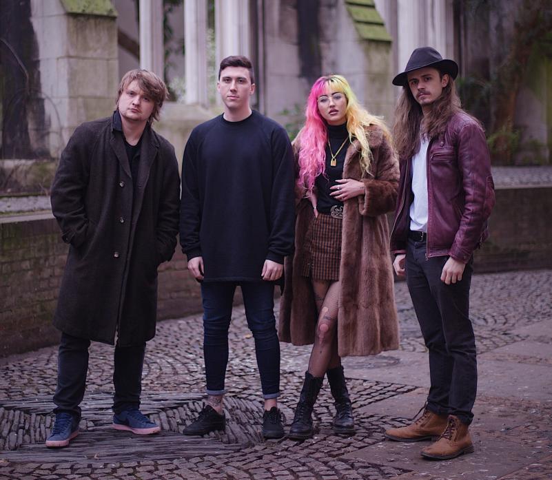 NEW RELEASE: Hetti Harper and her fellow bandmates who comprise Tiffany Twisted. The group have just released their debut EP which was recorded at Abbey Road Studios