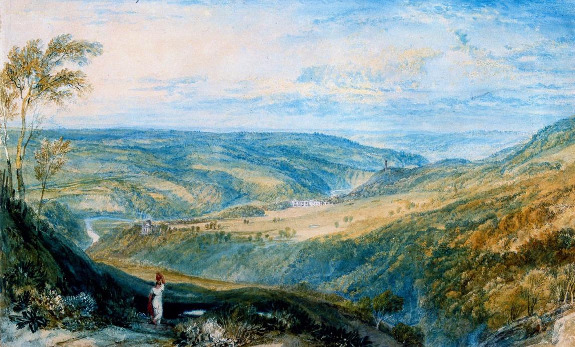 TERRIFIC TURNER: Turner ‘s watercolour views of Gibside. When on public display, The Bowes Museum’s watercolour paintings are protected by a blackout-blind