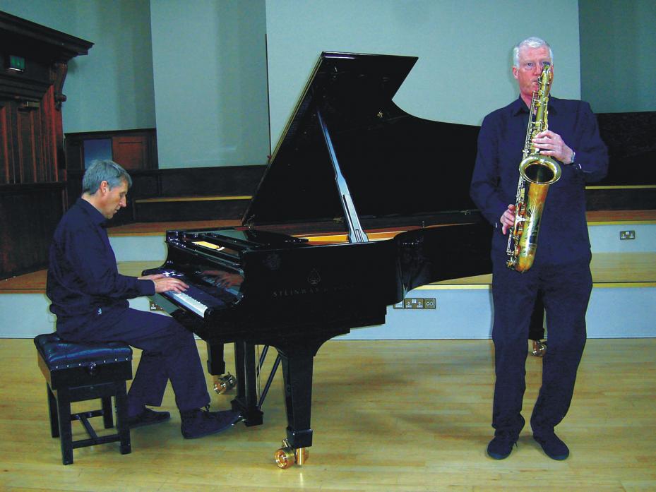 JAZZ IN THE VILLAGE: Dominic Spencer and Ian Millar are to perform at Dalton and Gayles Village Hall