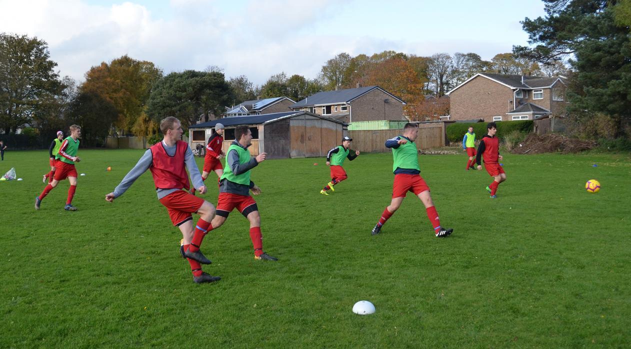 BACK IN TRAINING: Bowes FC and Glaxo Rangers have resumed training