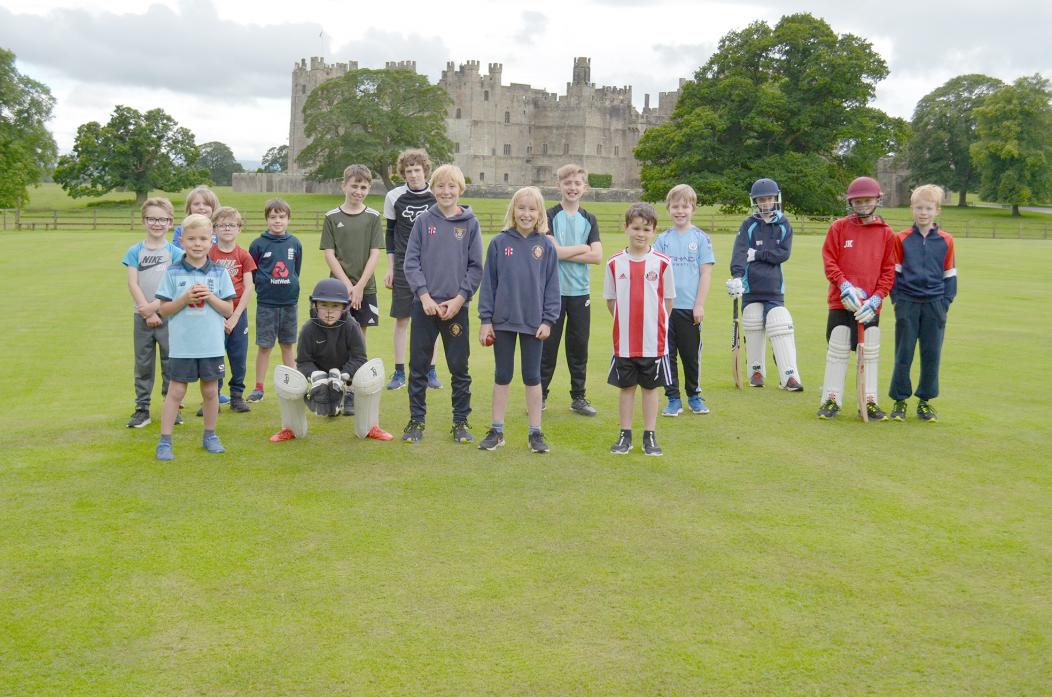 PRACTICE: Juniors cricket sessions have resumed at Raby Castle CC