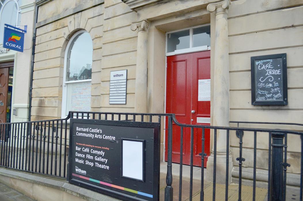 STAYING CLOSED: The doors of The Witham, Barnard Castle, will remain closed for a while longer