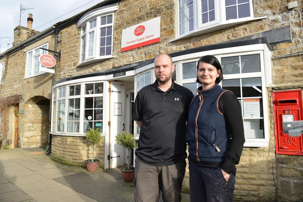 CLOSING DOWN: Adam and Karoline Alston have sold the shop, which will become a house
