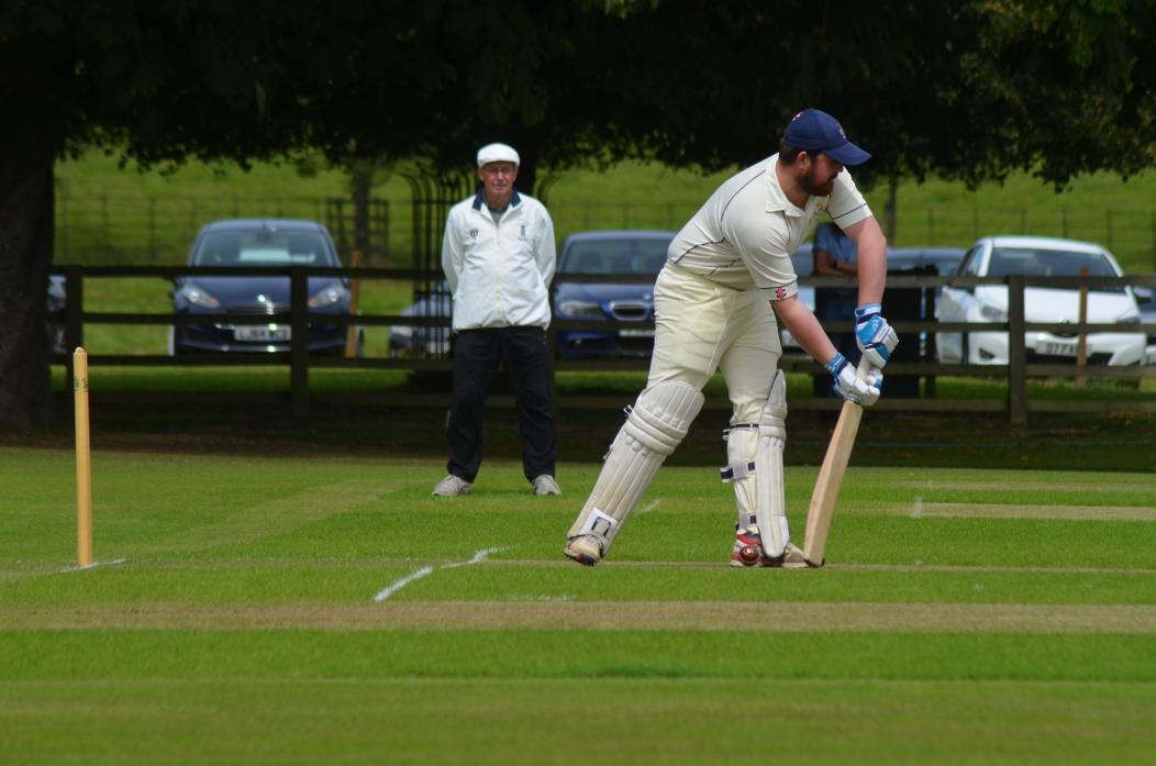 CENTURY MAKER: Peter Forster in action for Raby Castle against Cliffe on Saturday