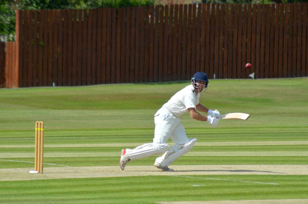 RECALLED: James Alderson hit an unbeaten 45 to help guide Barney to victory in the Kerridge Cup match at Great Ayton. Alderson had been recalled to the first XI after scoring back to back centuries in the second team