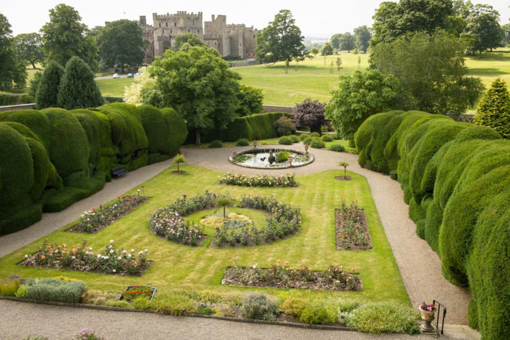 PERFECT SETTING: The walled gardens at Raby Castle will host an outdoor cinema later this month