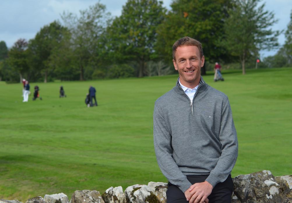 NEW CHALLENGE: Martyn Stubbings is the new professional at Barnard Castle Golf Club