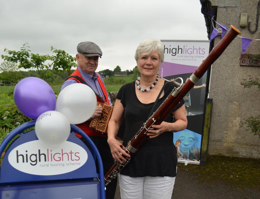 GOOD SHOW: Rosie Cross is looking forward to playing her bassoon for the annual carol singing in Bowes