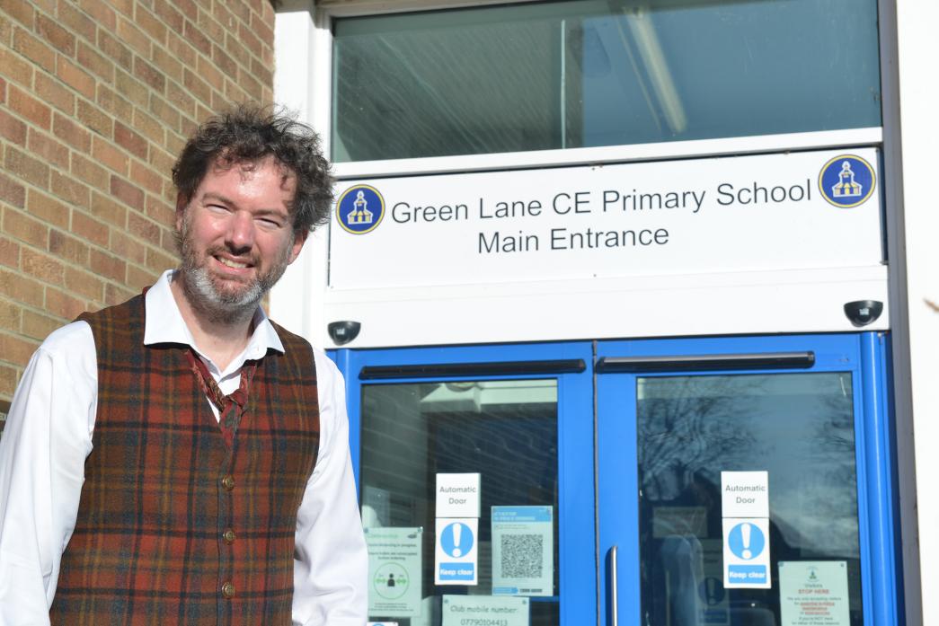 COVID DIFFICULTIES: Green Lane Primary School headteacher Rob Goffee
