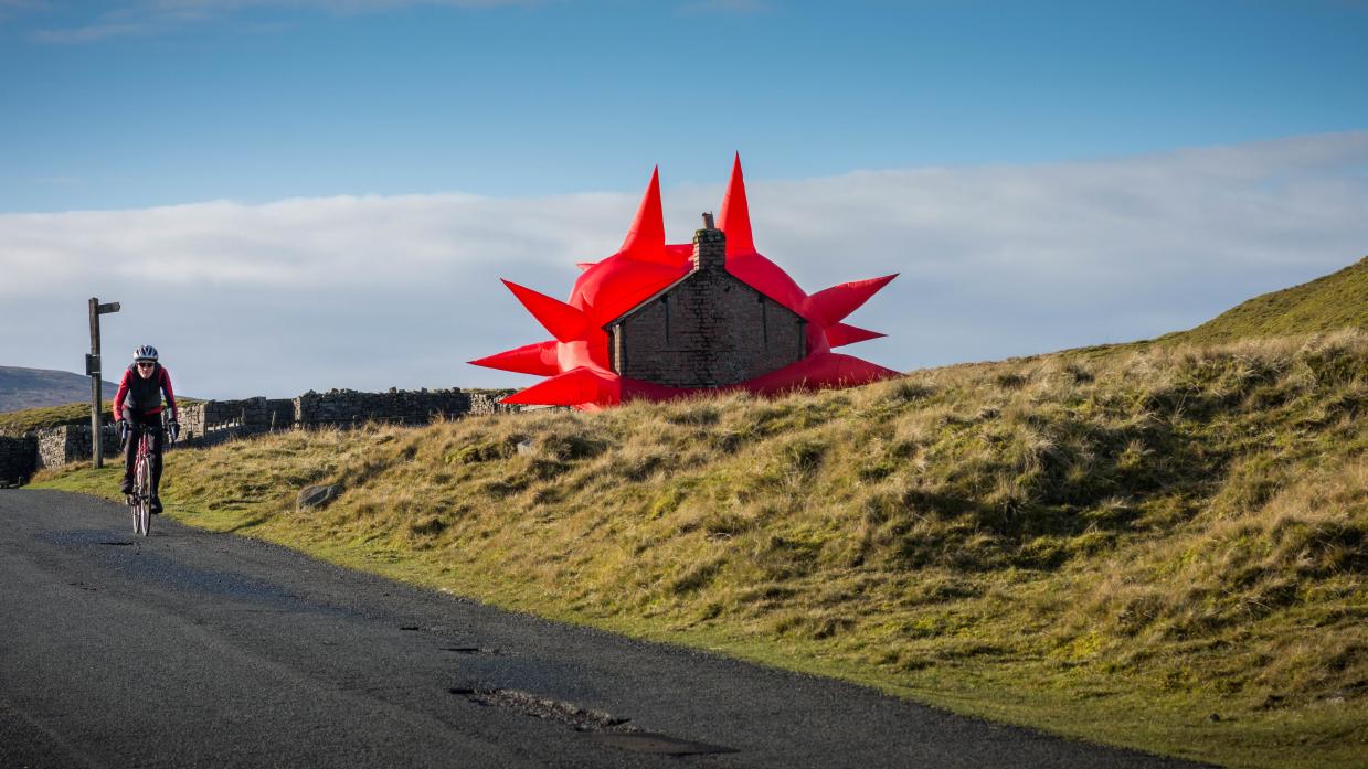 INFLATABLE FORM: Steve Messam’s artwork at Cow Green