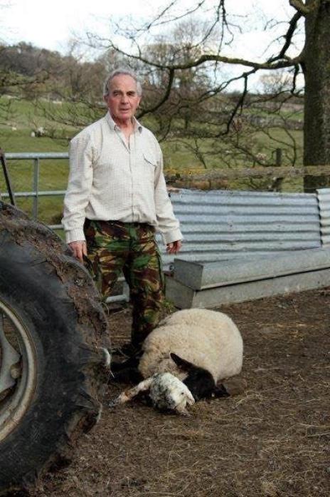 VACCINE TRIAL Retired solicitor and farmer Tony Turnbull