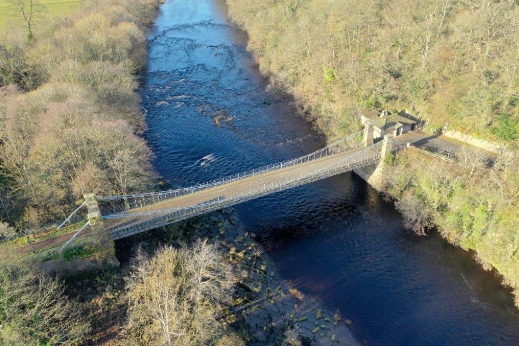 PLANS DRAWN UP: A review will be carried out into whether Whorlton Bridge can be reopened to traffic when a project to strengthen the structure is finished – not until at least March 2022