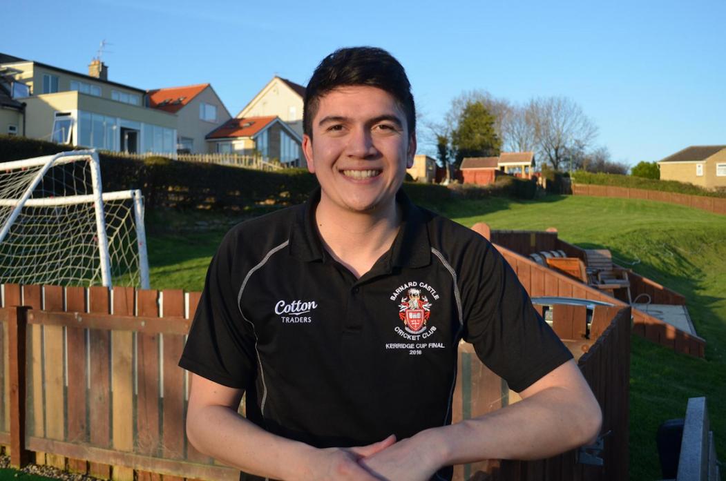 IN CHARGE: James Quinn will captain Barnard Castle CC’s first XI for a fourth season