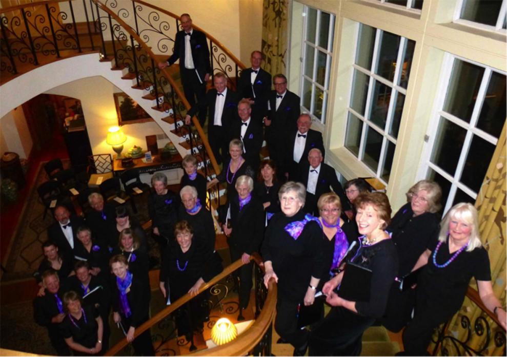 ON SONG: Andante, a 32-voice chamber choir from the Scottish Borders, will perform in Romaldkirk on Sunday