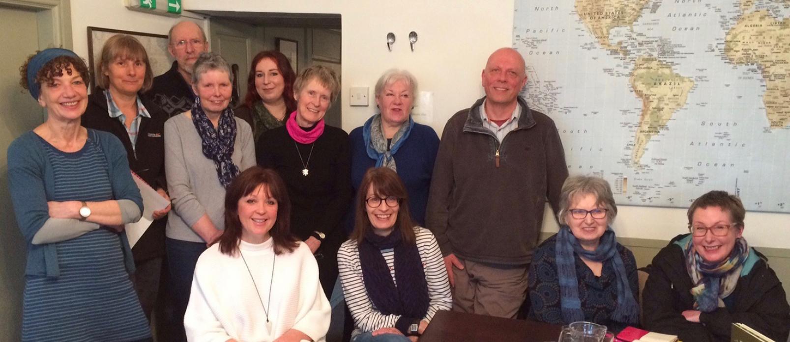SHOWCASE: Members of the Teesdale ArtNet group, which has organised a Showcase Exhibition, open studios event, taster sessions and bus tours of dale artists